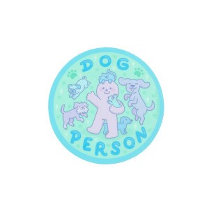 Dog Person Vinyl Sticker